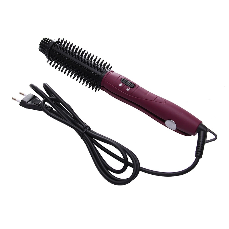 Escova Modeladora De Cabelo Com Ponta Fria, Cilindro Cerâmica, Para Estilizar E Ondular Cabelos, Preta, 19 Mm-aquaforge