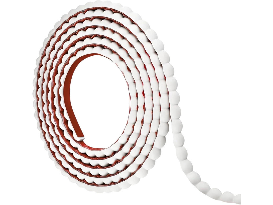 Fitas Decorativas Removíveis De Pvc Com Autoadesivo Para Acabamento Bordas Parede, 3 Metros De Comprimento, Ideais Para