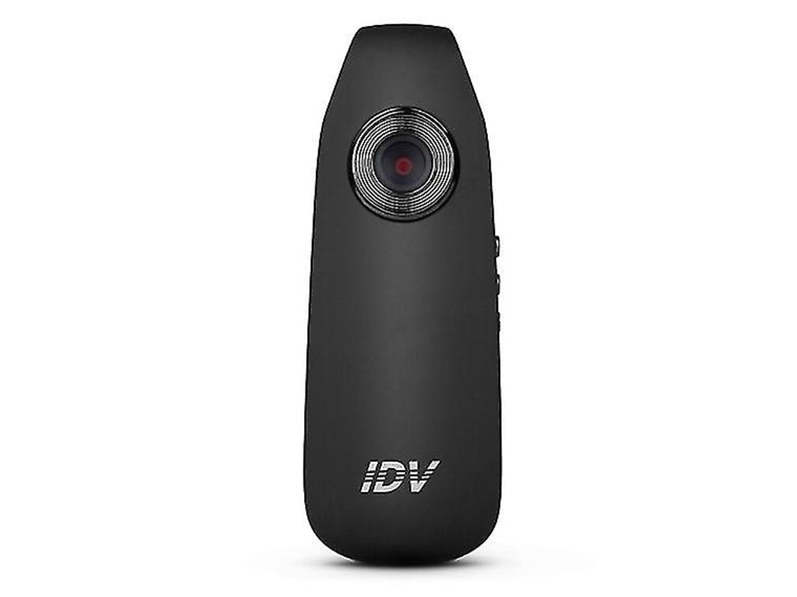 Minicâmera Bestvite Full HD 1080p com gravador de áudio e vídeo (preta)
