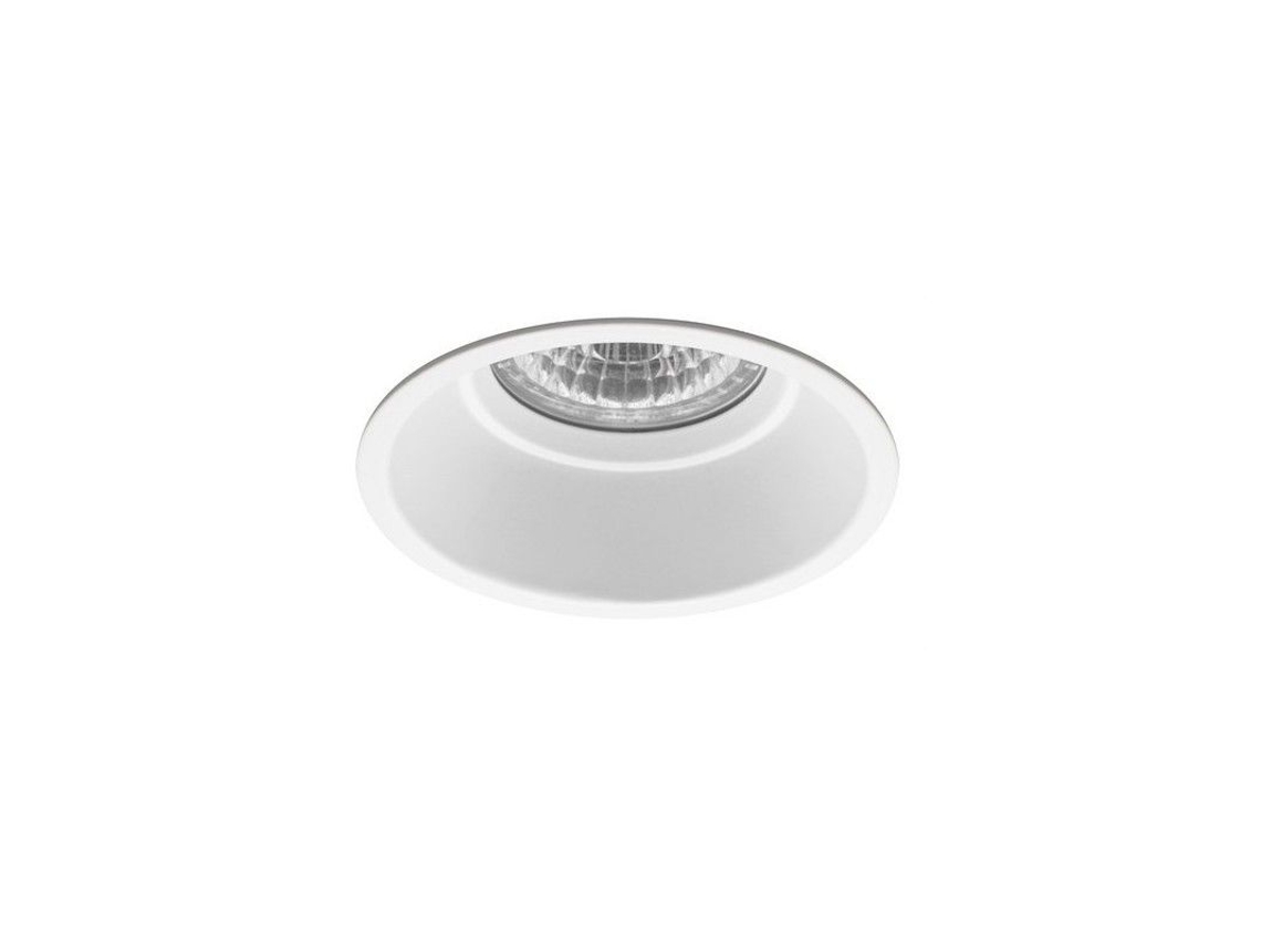 Ambiente Fixo Redondo Embutido 510 Ip44 Branco Técnico Jiso 510d 90