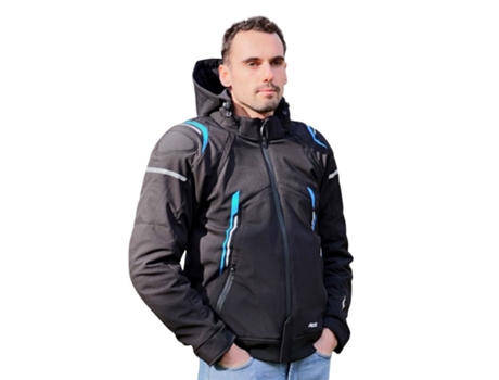 Hoodie ADX Amovível Protectores Placa Traseira Nf Aprovado Azul (M)