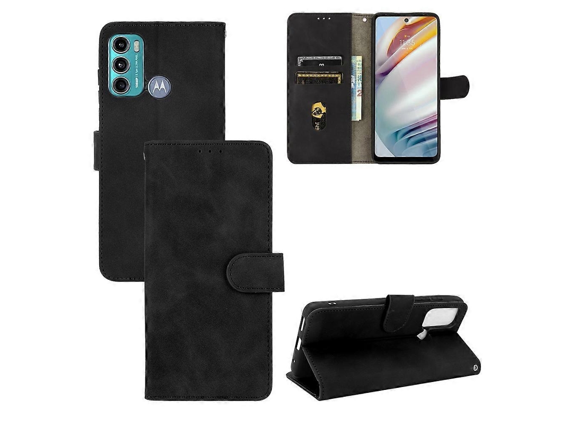 Capa Com Toque Aveludado Para Motorola Moto G60 / G40 Fusion
