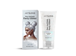 Gel Brilho Glitter Branco Shimmer