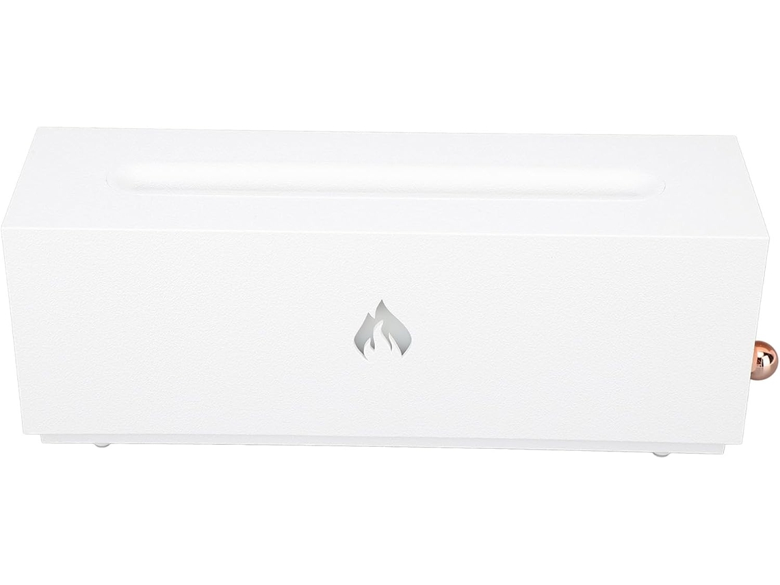 Umidificador De Ar Akozon Flame Com Efeito Chaminé 3d – Névoa Fogo Multicolorido Para Quarto E