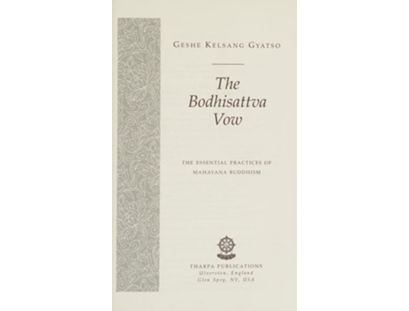 Livro The Bodhisattva Vow de Geshe Kelsang Gyatso (Inglês)