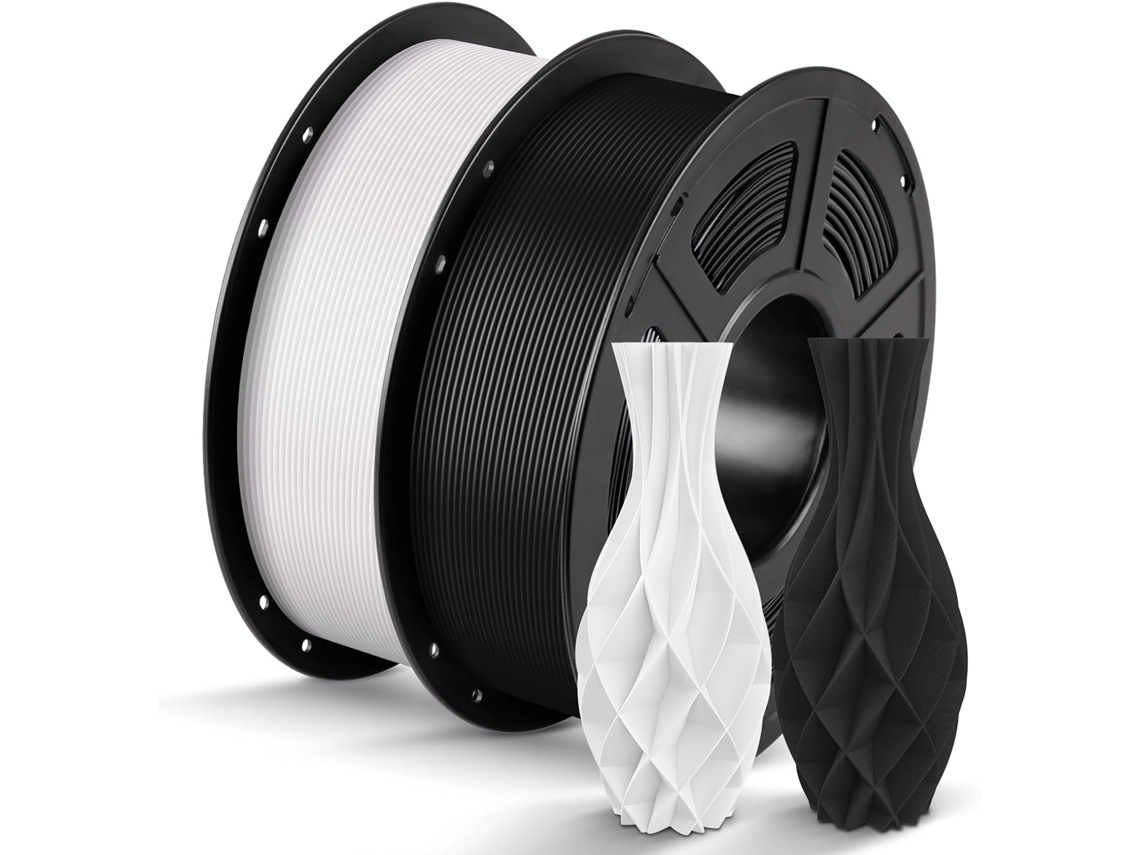 Lurelia Filamento 3d Pla Nylon 1,75 Mm 1 Kg Baixa Contração Sem Odor Rfid Preto Para Impressora Fdm