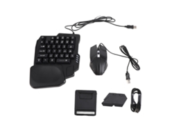 Combo Teclado e Mouse RGB para Jogos EOOCOO