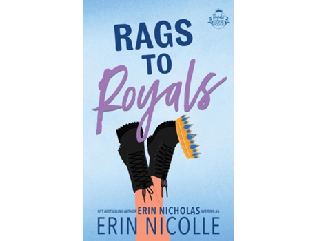 Livro Rags to Royals de Erin Nicolle (Inglês)