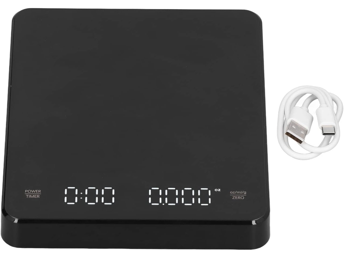 Balança de cozinha AQUAFORGE de 30 Kg/1 G com visor LCD