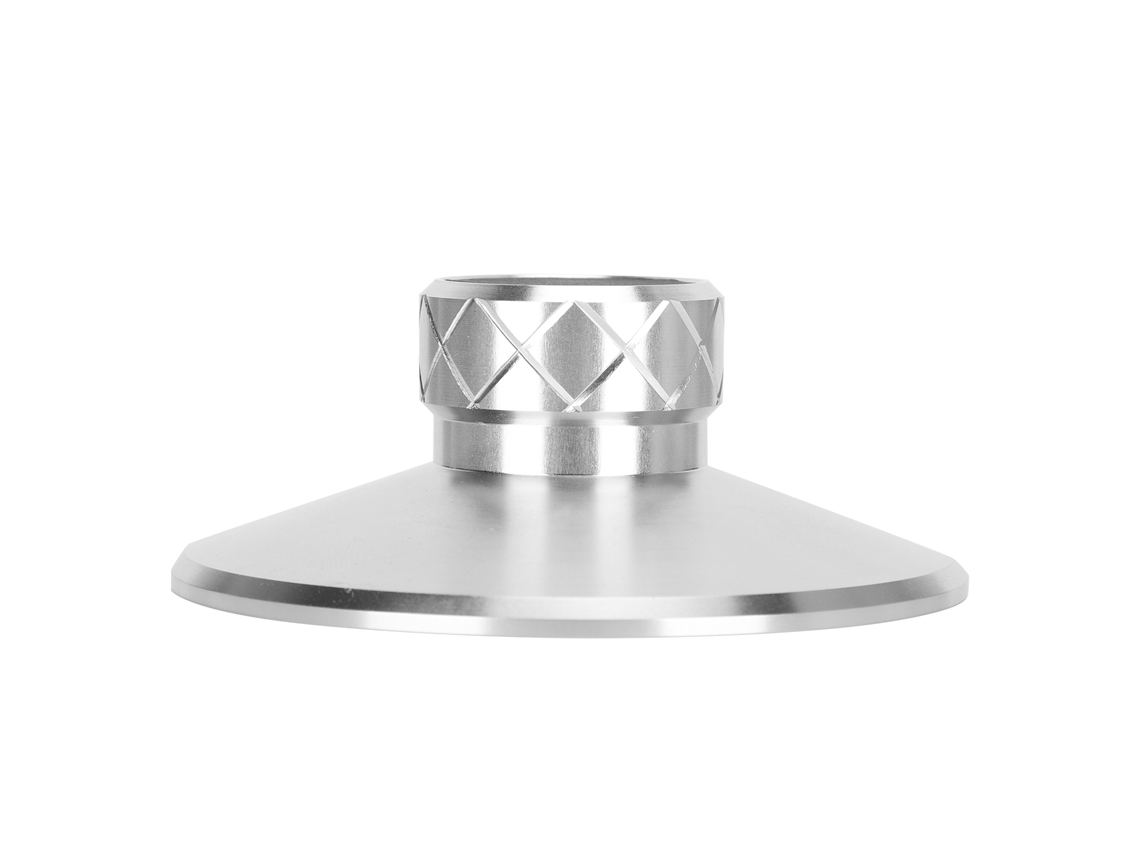 Estabilizador de Discos de Vinilo para Tocadiscos, Aleación de Aluminio, Color Plata, 155 G