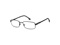 Armação de óculos de grau masculina Carrera Carrera-264-003f519 (preta - metal - 140 mm - Ø 55 mm)
