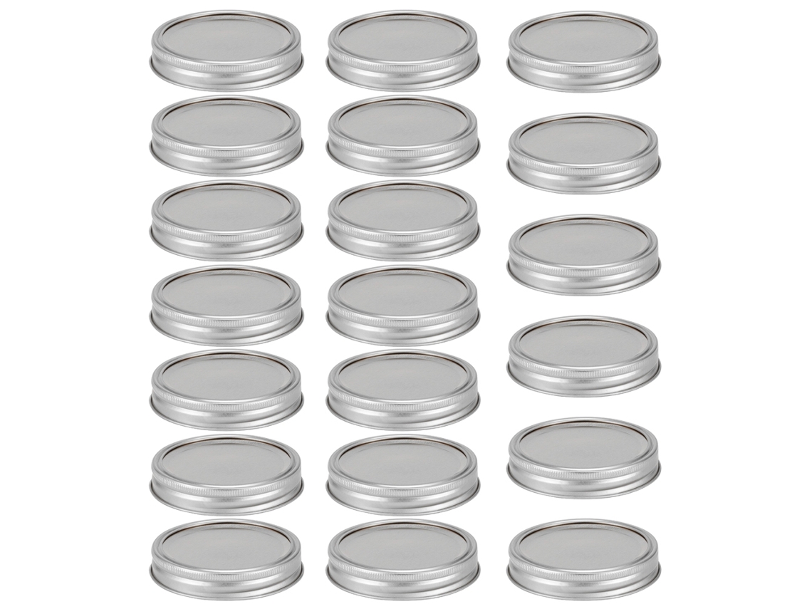 Tampas de Frasco de Inox com Vedação 20pcs | S/MARCA