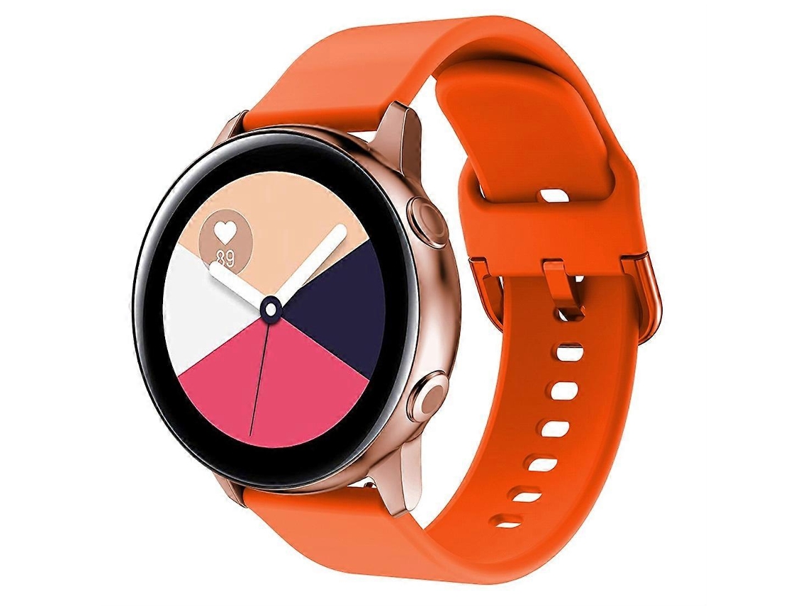 Pulseira De Relógio Inteligente Com Fivela Eletroplaqueada Para Galaxy Watch Active Nostalgia88