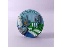 (singapura) Ímãs De Geladeira Asiáticos, Lembrancinhas, Coreia Do Sul, Dubai, Japão