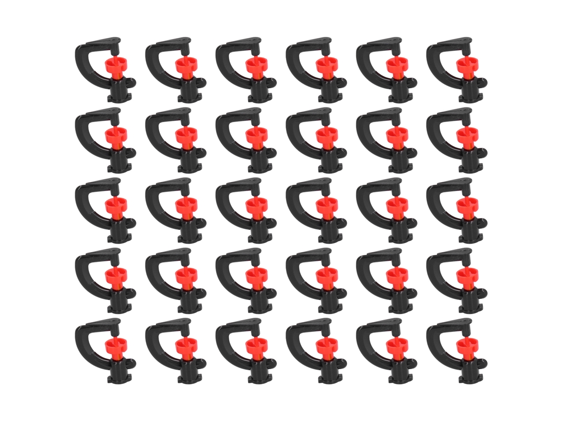30pcs Bico Rotativo G Aspersor Nebulizador para Jardim e Estufa