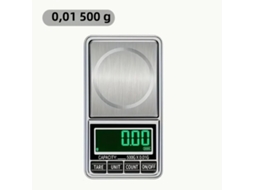 Balança Digital Portátil Mini Mdug Para Joias - Balança De Alta Precisão Para Ouro Com Peso Recarregável Via Usb (0,01/500g)