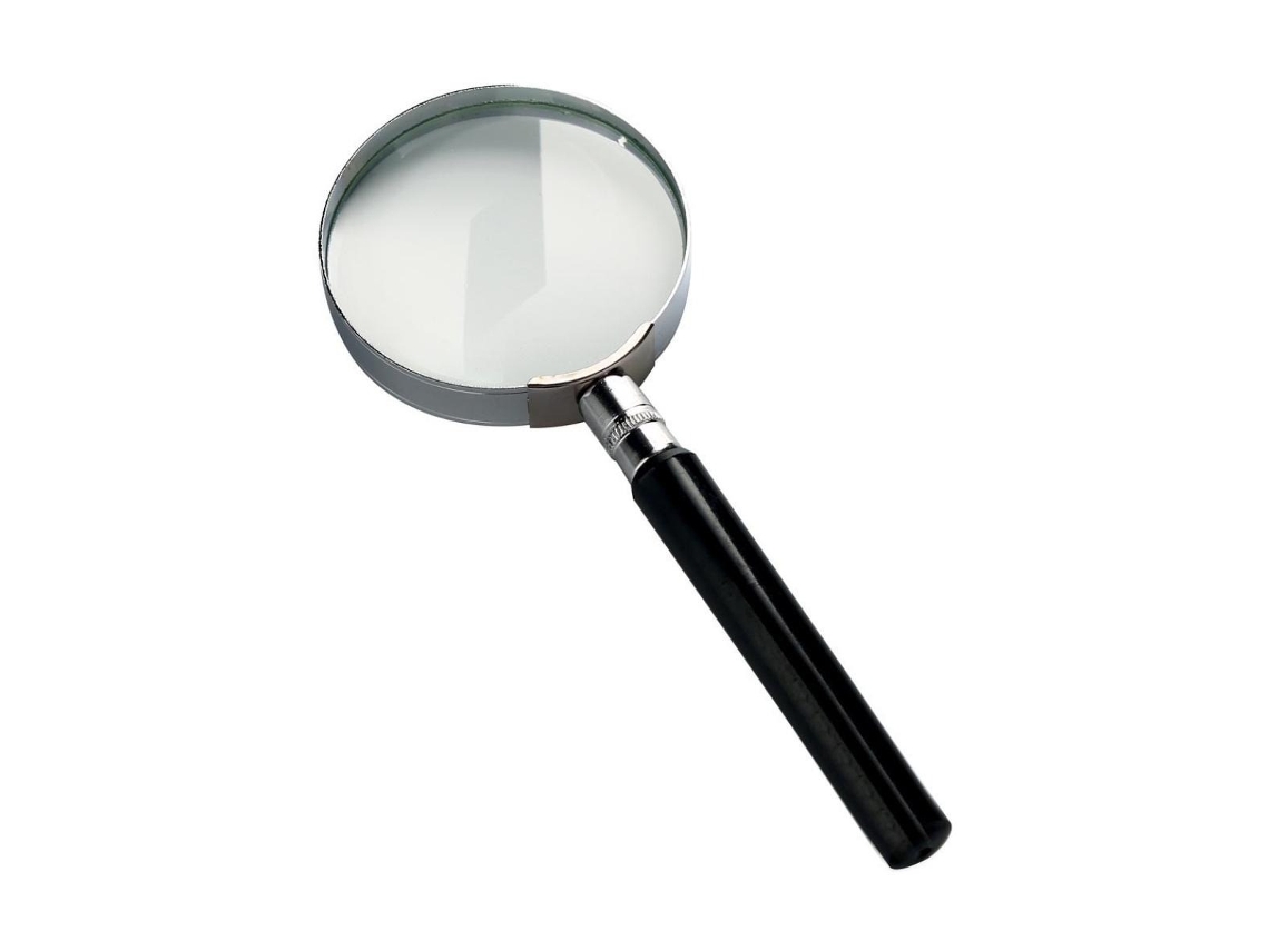Lente de aumento e lupa ARDA 633 6x Preto, Cinza