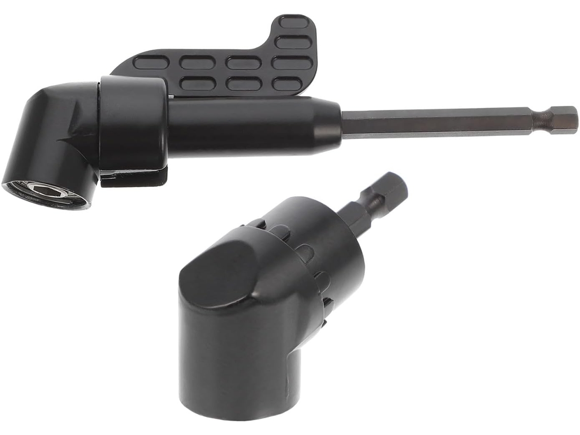 Adaptador De Chave Fenda Ângulo Reto Com Encaixe Hexagonal (pacote 2)