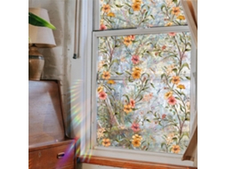 Película Para Janela Ing, 45 Cm X 24 M, Película Para Janela Com Estampa De Vitral, Adesivo De Vidro Arco, Íris, Adesivo Decorativo Com Proteção Uv