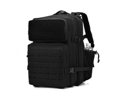 Mochila Tática De Grande Capacidade, Adequada Para Montanhismo, Caminhadas, Fitness E Viagens Curtas Preto