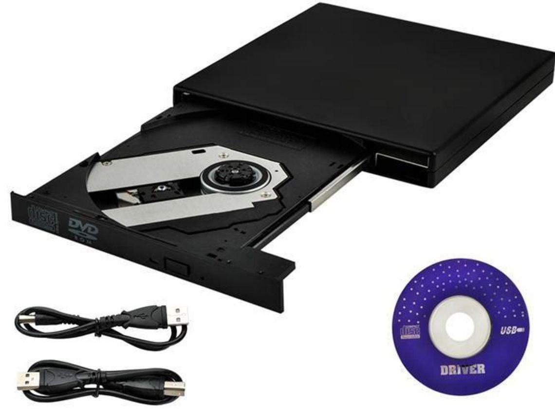 Unidade Óptica Usb Externa Portátil/gravador de Dvd STELASPLEN