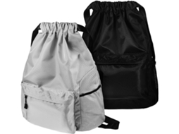 De 2 Bolsas Unissex Impermeáveis Com Cordão, Bolsa De Viagem E Esportes Com Compartimentos De Grande Capacidade