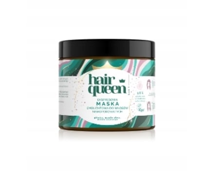 Queen of Hair, Máscara Emoliente Express para Cabelos de Baixa Porosidade, 400 ml Sodore