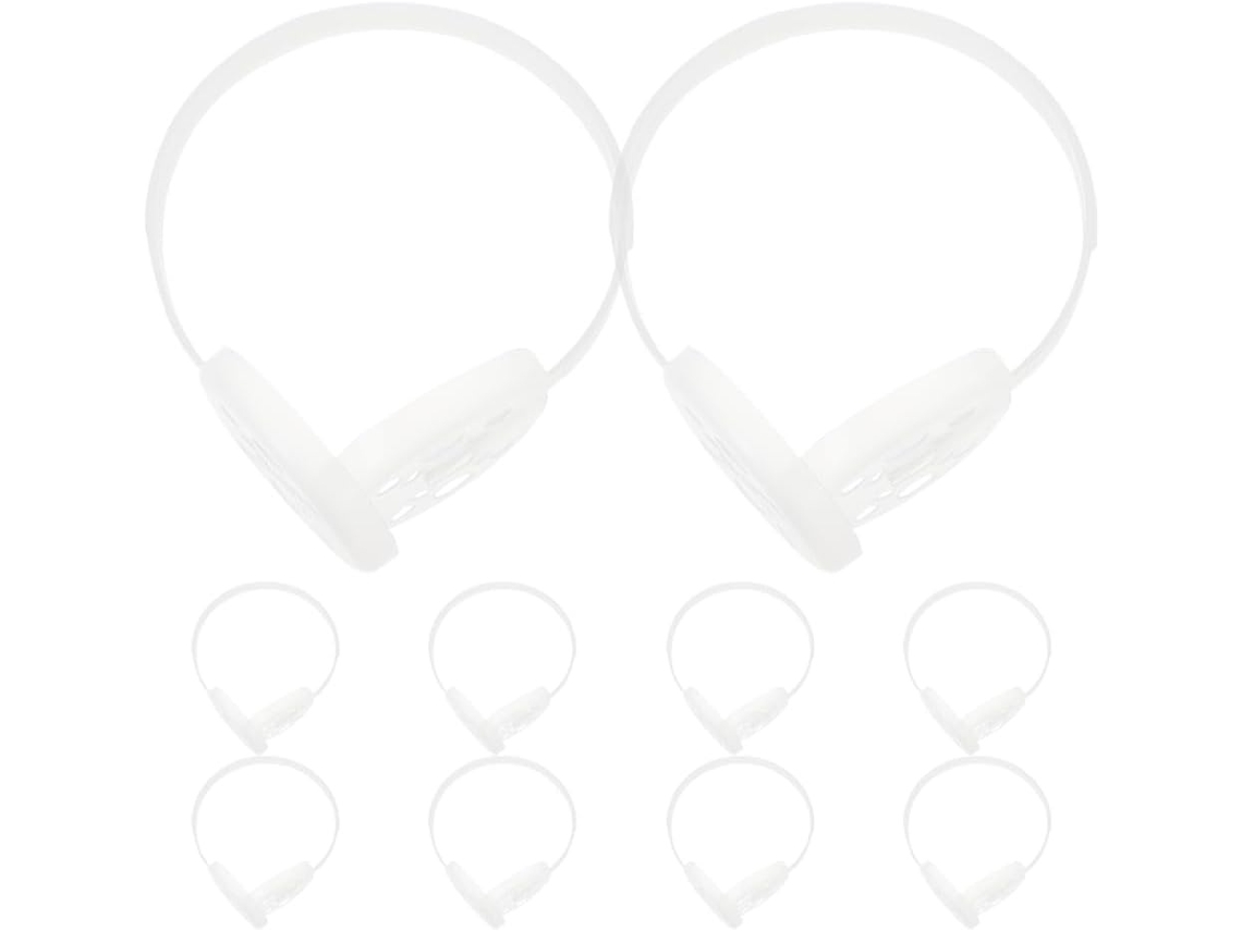 Lurelia Proteção Decorativa Para Headset, Capa Flexível, 5 Peças, Plástico