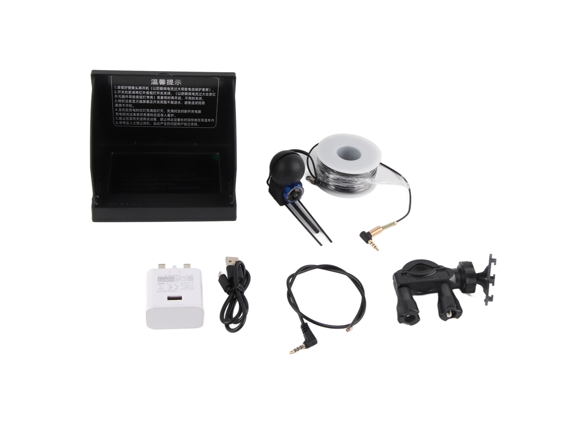 Radar de Peixes 5 Polegadas Ips Hd Visão Noturna Ip68 para Pesca Subaquática
