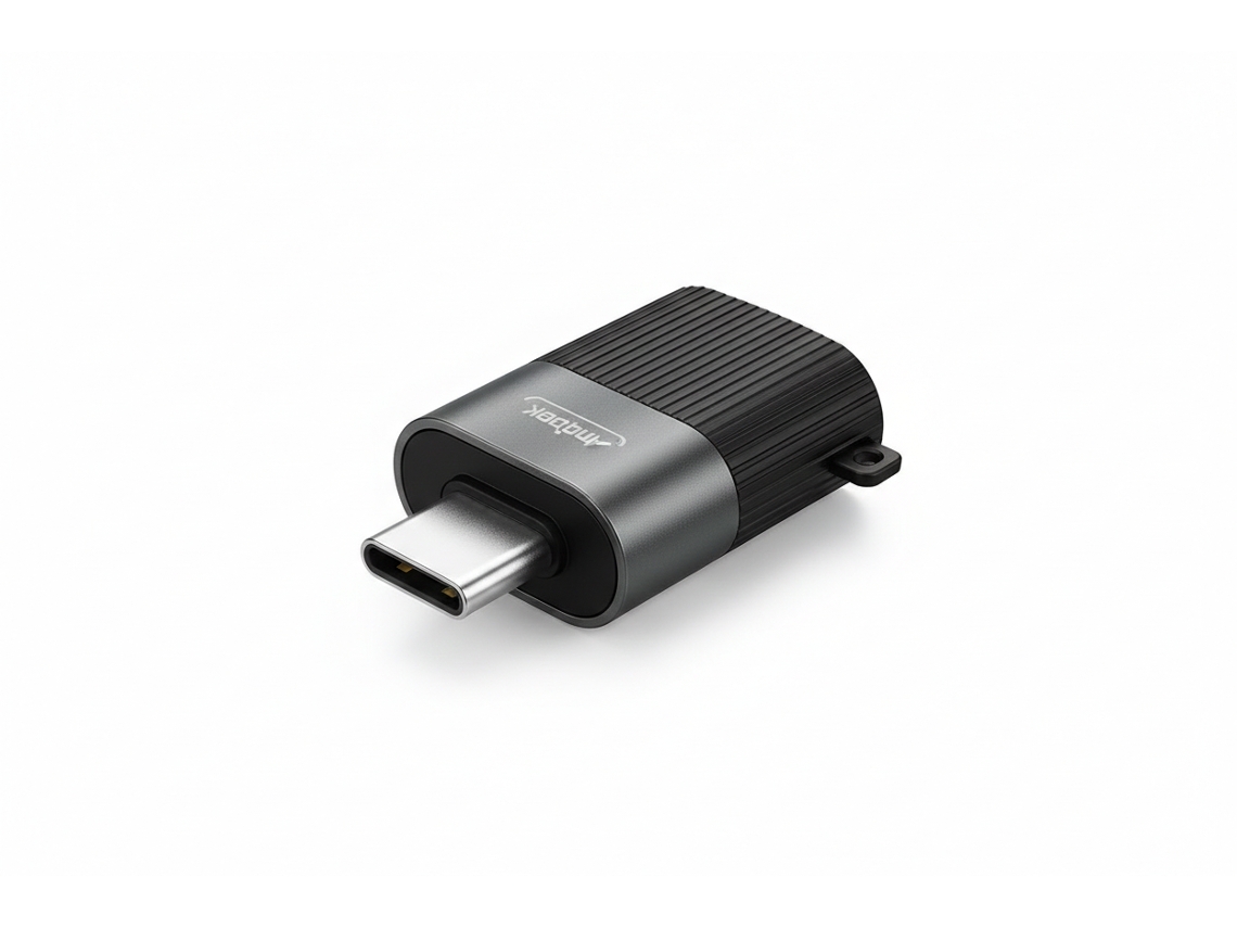 Adaptador/Conversor OTG Tipo-C para USB Andowl Q-otg64 Preto
