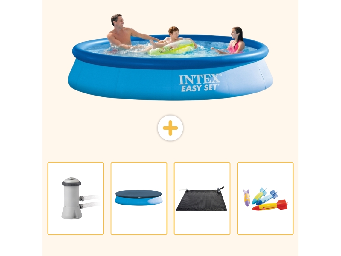 Intex Piscina Easy Set Redonda - 366x76 Cm - 5-peças S211