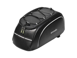 Bolsa De Selim Para Bicicleta 8l, Bolsa Traseira Multifuncional Para Ciclismo, Cesto Para Bicicleta Com Capa À Prova Dágua Slowmoose