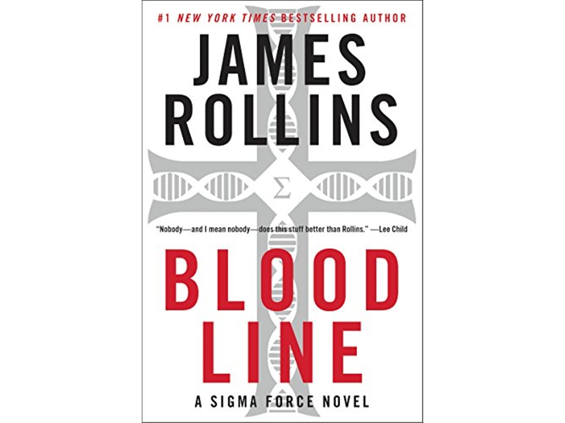 Livro Bloodline de James Rollins (Inglês)