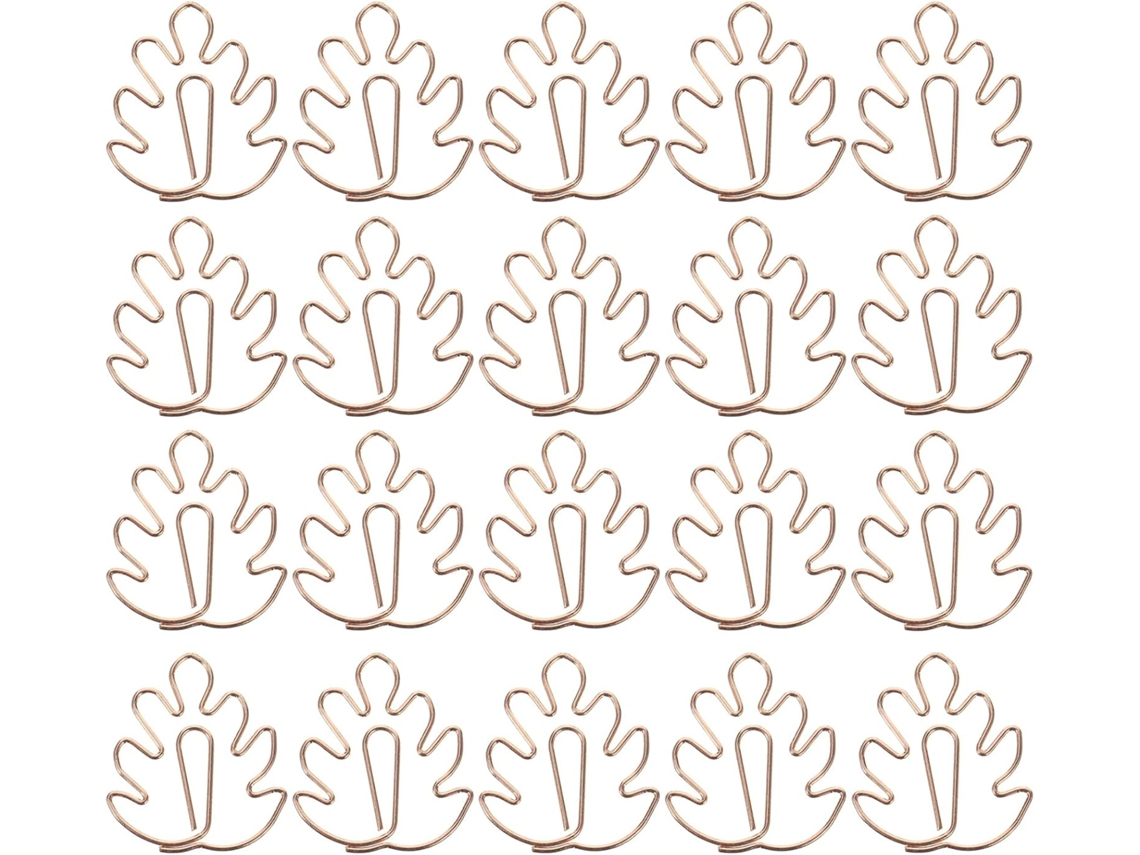 20-clipes De Papel Decorativos Em Ferro Dourado, Formato De Tartaruga