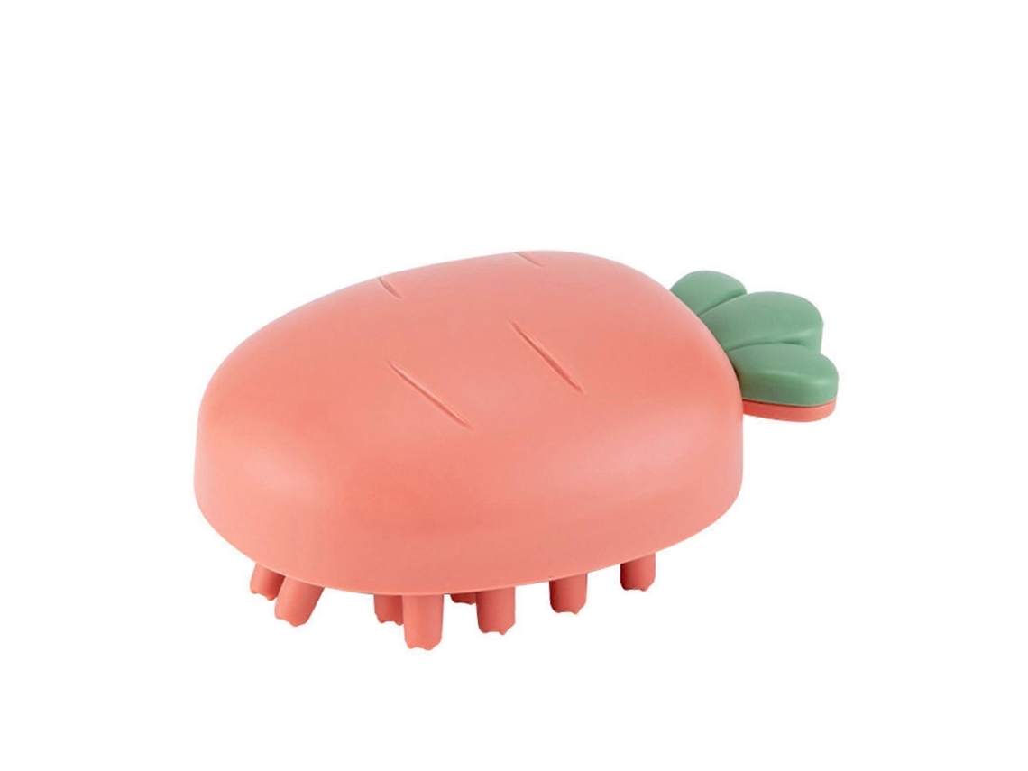 Pente De Silicone Para Massagem No Couro Cabeludo Com Ferramenta Para Cuidados Com Os Cabelos Jinyubo Store