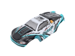 Mali carcaça de Carro Rc em Pvc com Alta Resistência a Impactos para Scy 16101pro 1/16 Carros Rc Ciano