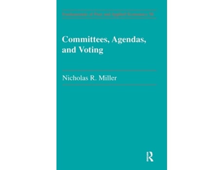 Livro Committees Agendas amp Voting de Nicholas R Miller (Inglês)
