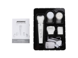 2026 5 em 1 Massager Eléctrico para Cuidado Facial e Corporal Limpiador de Poros Depilador e Rasuradora para Mulher