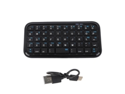 Teclado Bluetooth Mini Portátil com Bateria Recarregável para Android, Smartphone e Tablet