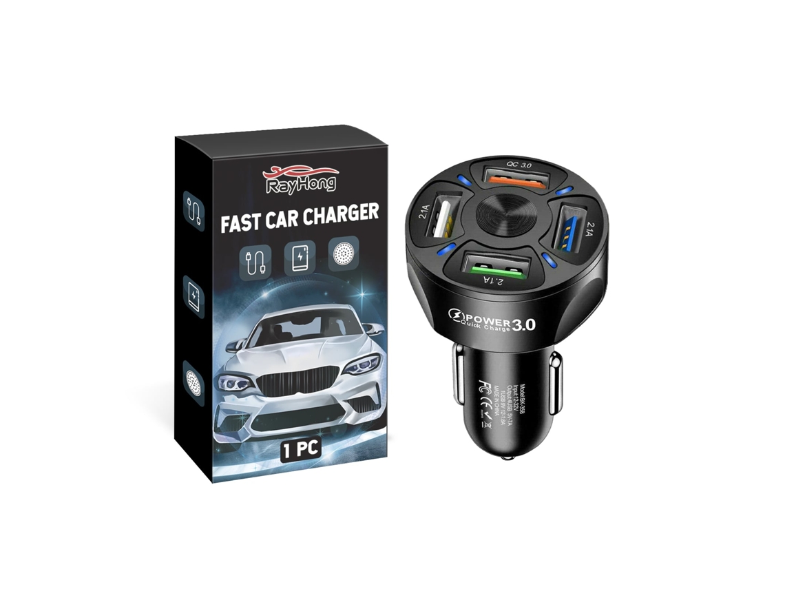 Carregador de Veículo com 4 USB LAXISCREED