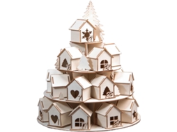 Calendário Do Advento De Natal Para Casa| Decoração Festiva Festas– 24 Calendários Do Vazios Encher– Com