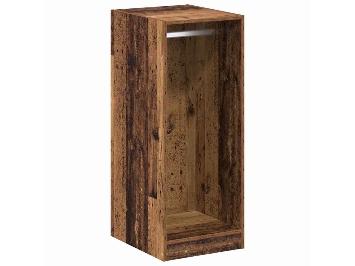 Conjunto 1 Guarda-roupa Moderno Vidaxl Castanho Derivados De Madeira (41 X 48 X 102 Cm)