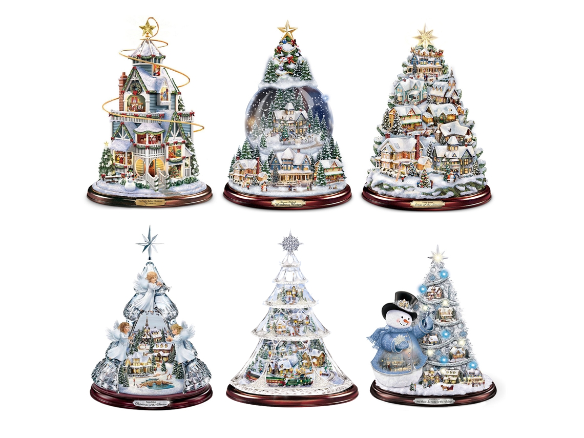 Adesivos De Árvores De Natal Com Ornamentos De Cristal E Decalques