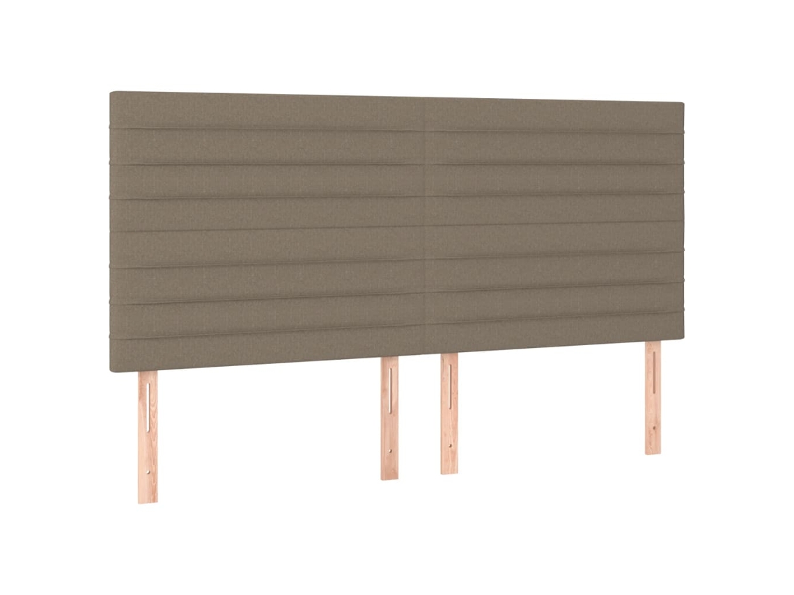 Headboard, Headboards Vidaxl Cinzento-acastanhado Tecido (200 Cm)