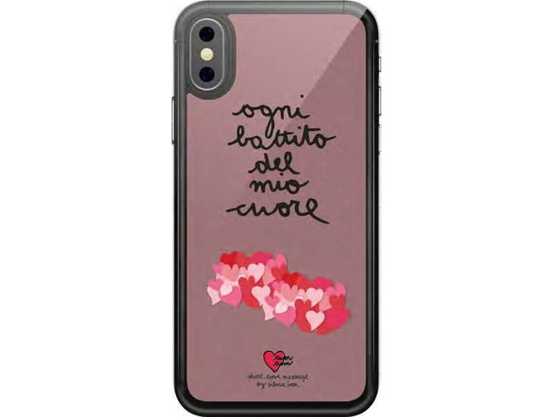 Capa iPhone XR SILVIA TOSI Cuore Rosa