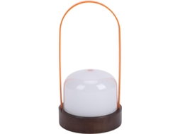 Luminária De Mesa Portátil Sem Fio Cocoarm Em Madeira Maciça E Pp, Recarregável Via Usb, 1200mah, 3 Cores, Regulagem