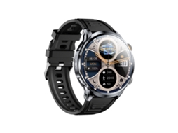 (preto) Smartwatch Ultrafino Com Tela Esférica De 1,95 Polegadas E Entrada Para Cartão.