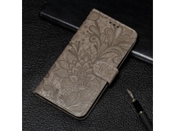 Capa De Couro Com Aba Horizontal, Estampa Floral Em Renda, Suporte Para Cartão, Compartimento Para Cartão E Porta-retratos Para Xiaomi Mi 11 Ultra (ve