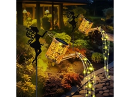 Lanterna Solar Decorativa, Para Jardim, Pátio, Varanda, Caminhos E Paisagismo Exterior, Aplicação Doméstica Versátil Em Diferentes Espaços