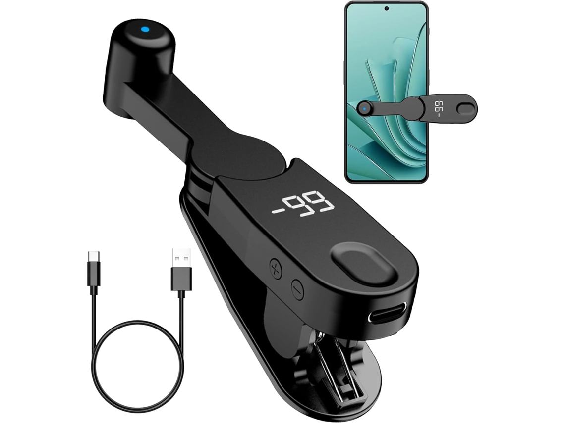 Controlador De Velocidade Tela Automático Portátil Em Abs Para Celular, 4cm, Controlador De Clique